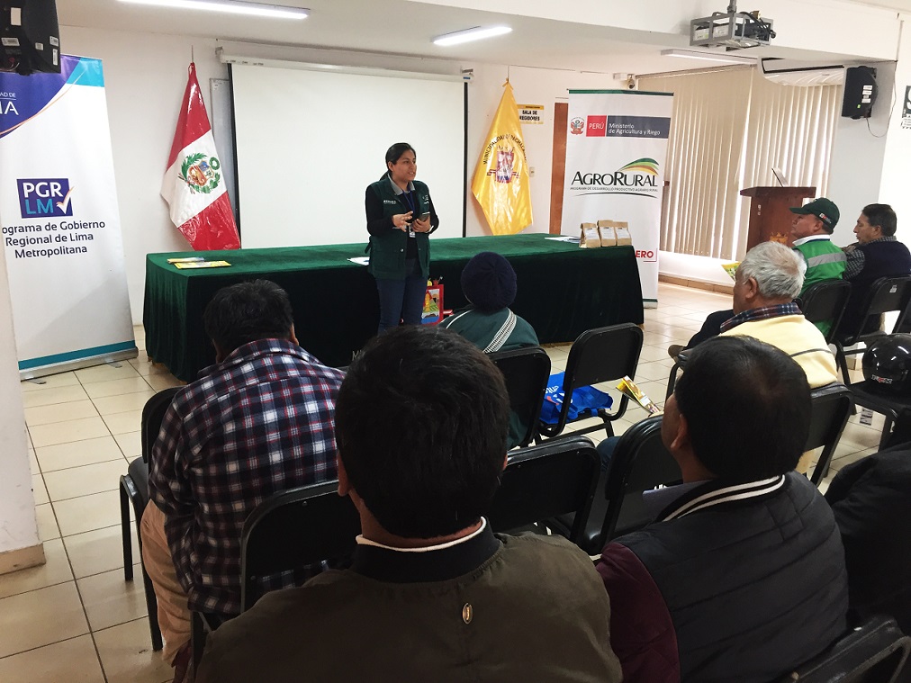 productores se capacitan gracias a la Municipalidad de Lima
